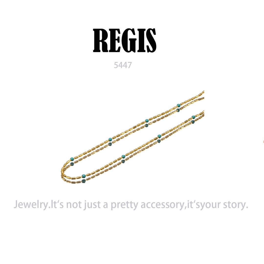镀K金 REGIS  项链~5447