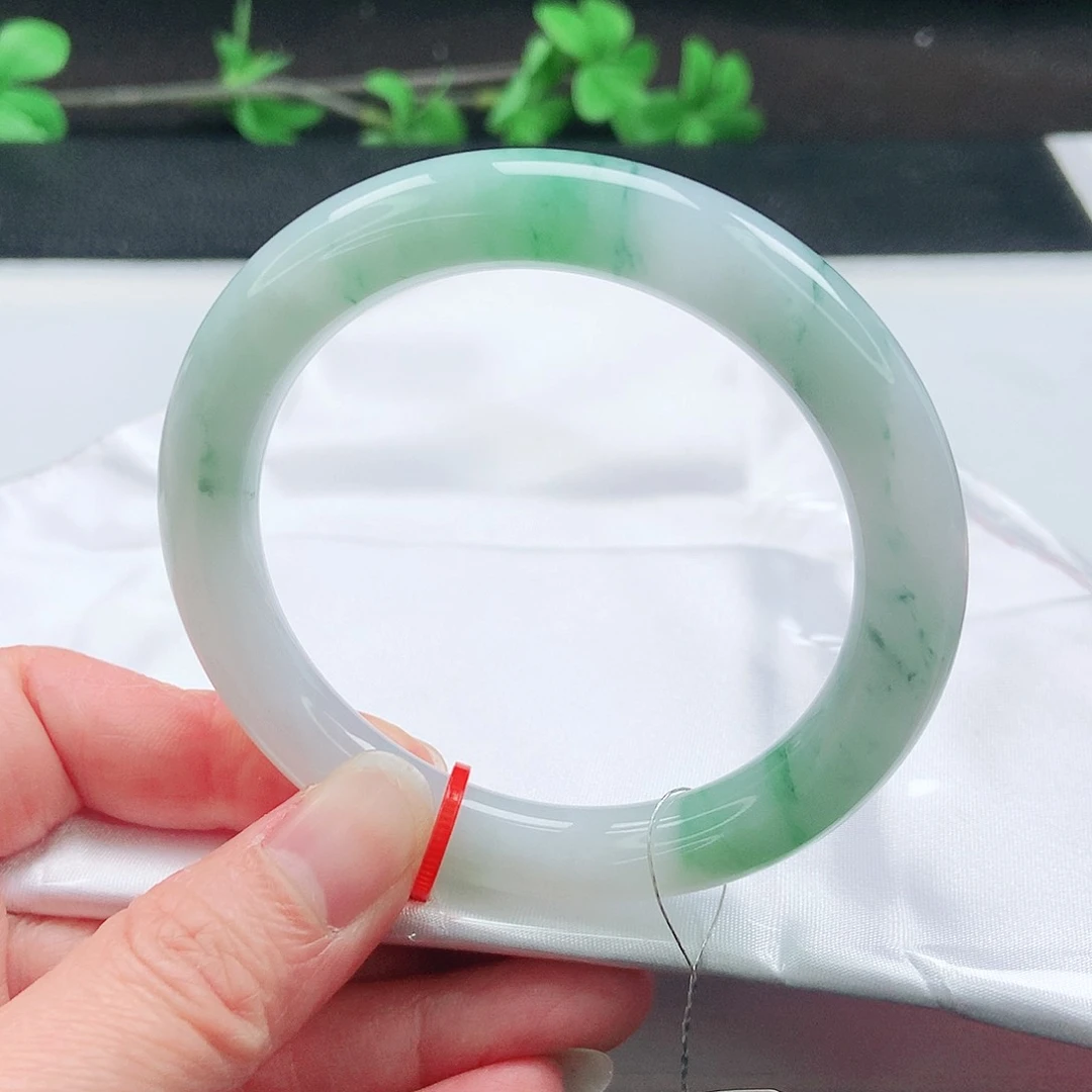 未镶嵌手镯翡翠56圈