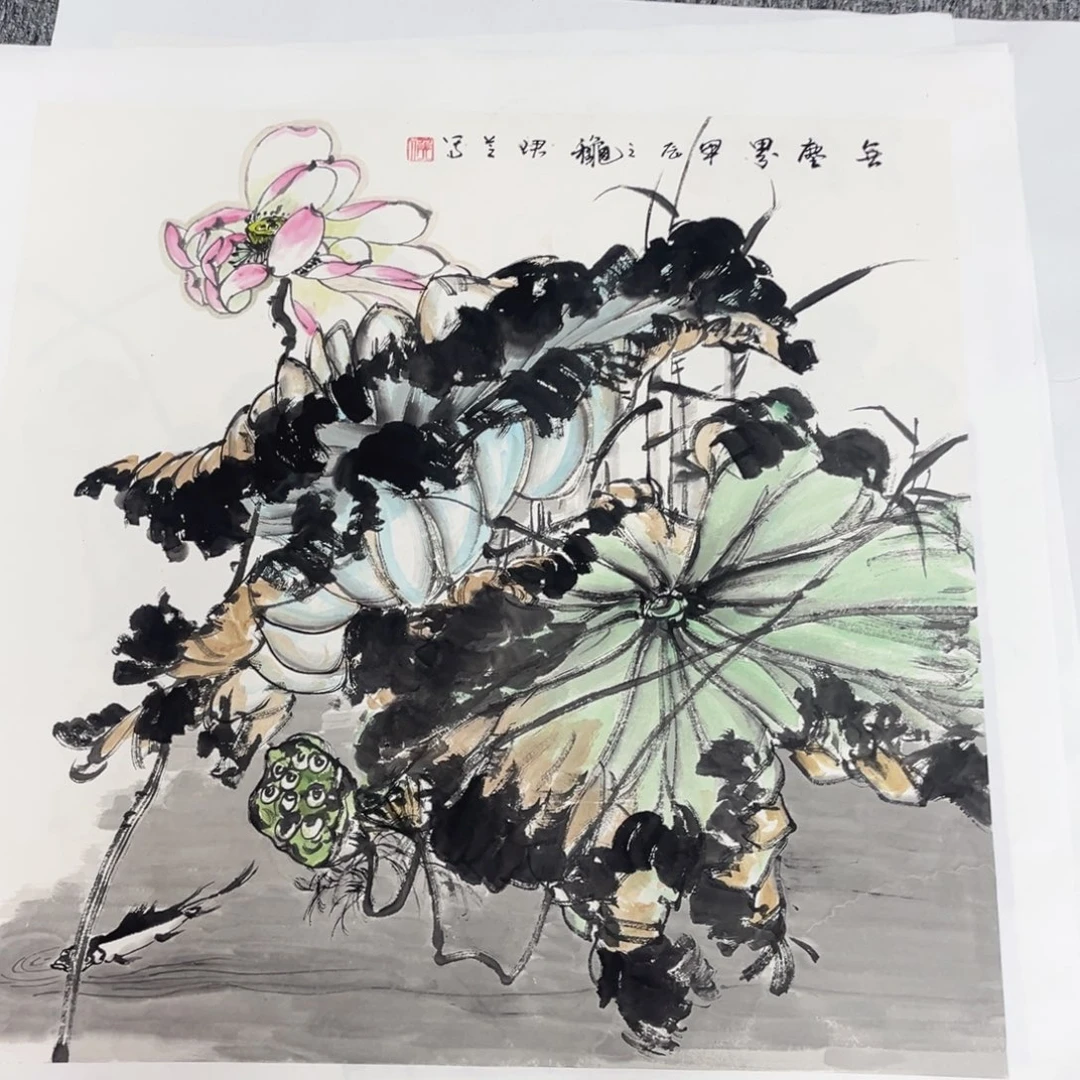 一***果国画绘画作品多次参加全国