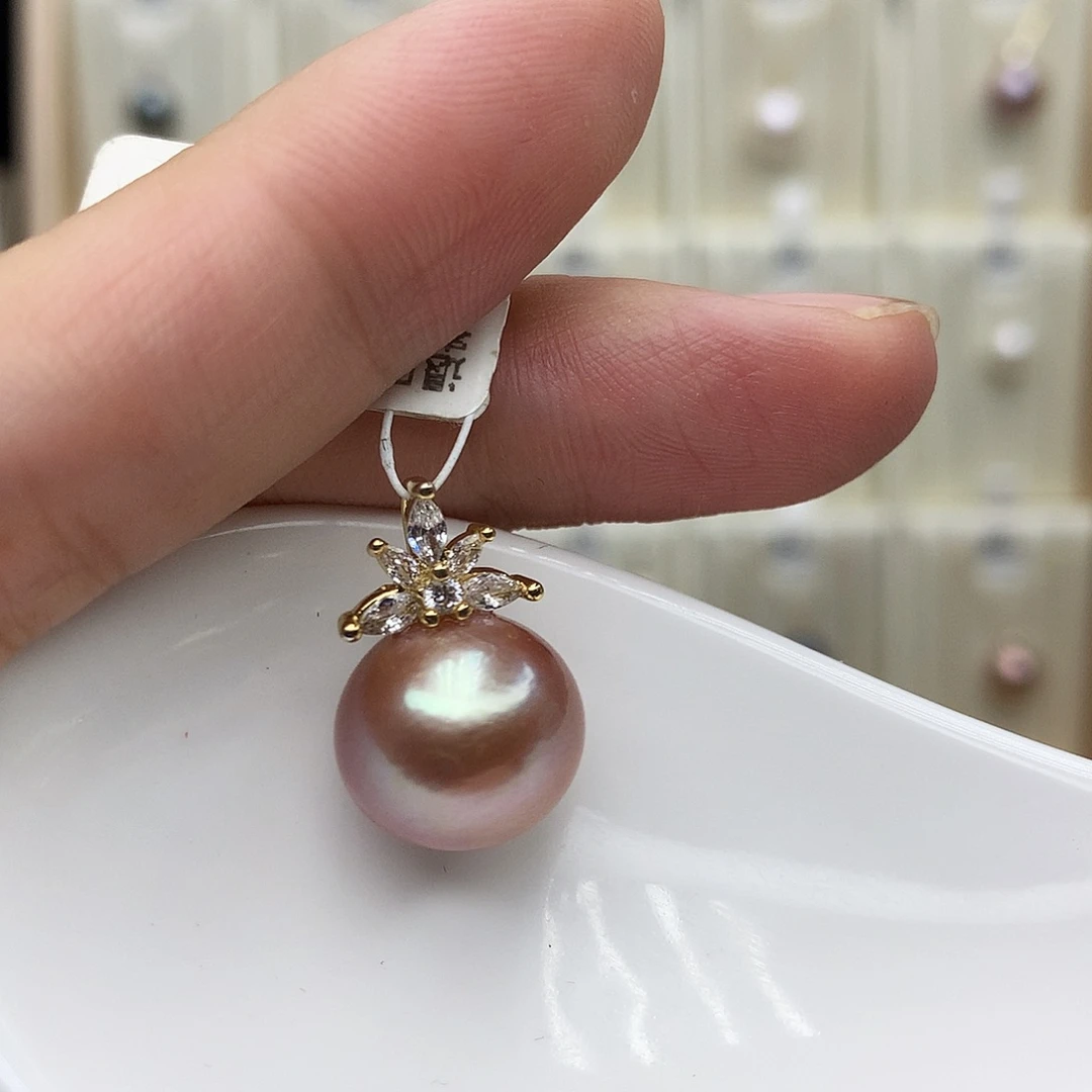 颈饰淡水珍珠合金