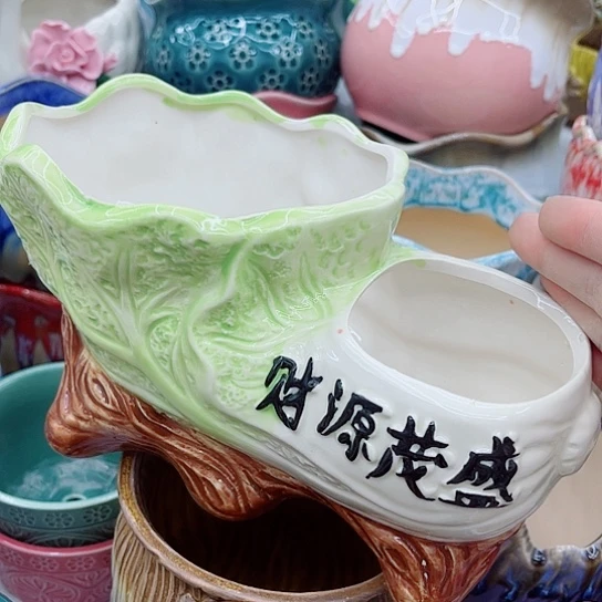 多肉绿植陶瓷花盆