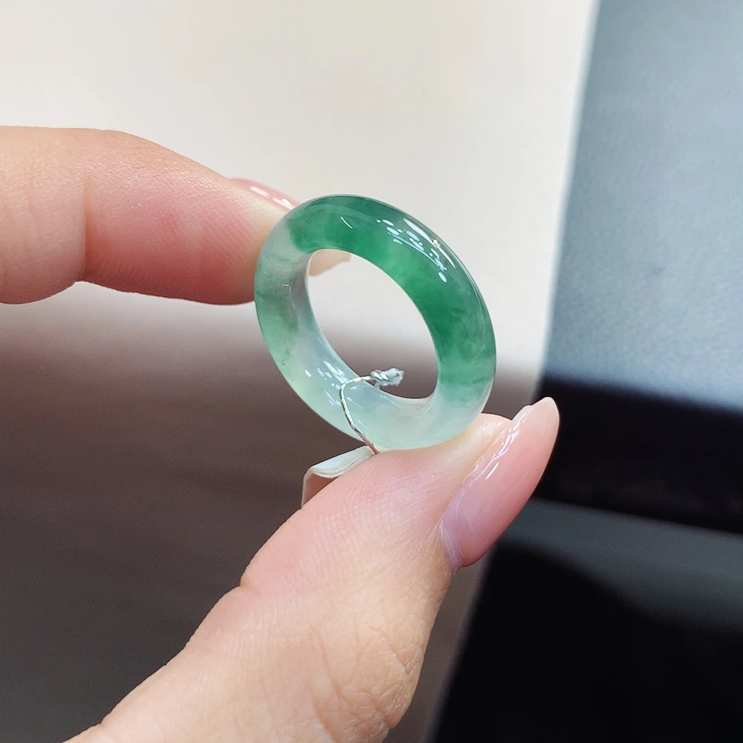 未镶嵌戒圈翡翠7号