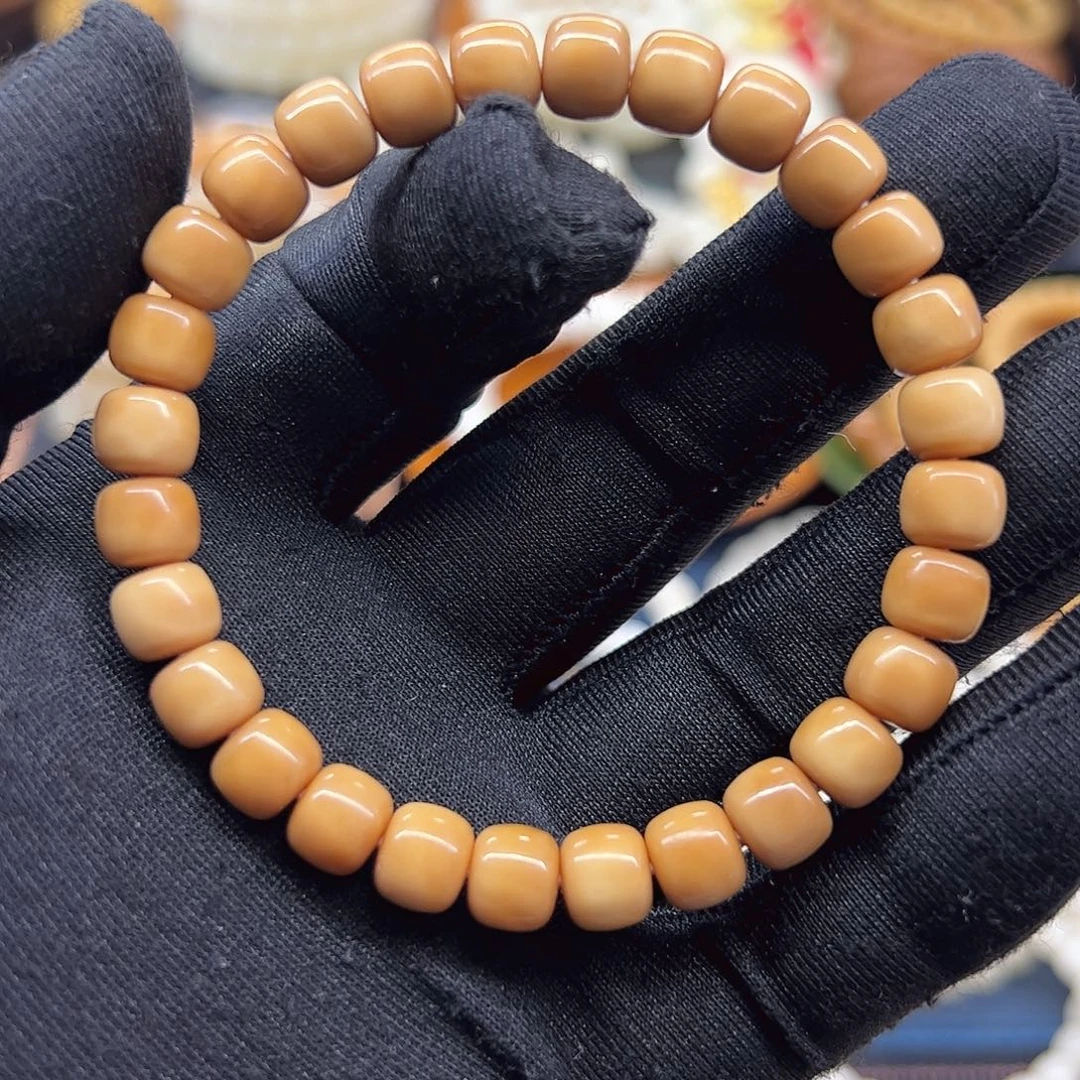 龙脊菩提手串微钥匙孔87桶珠