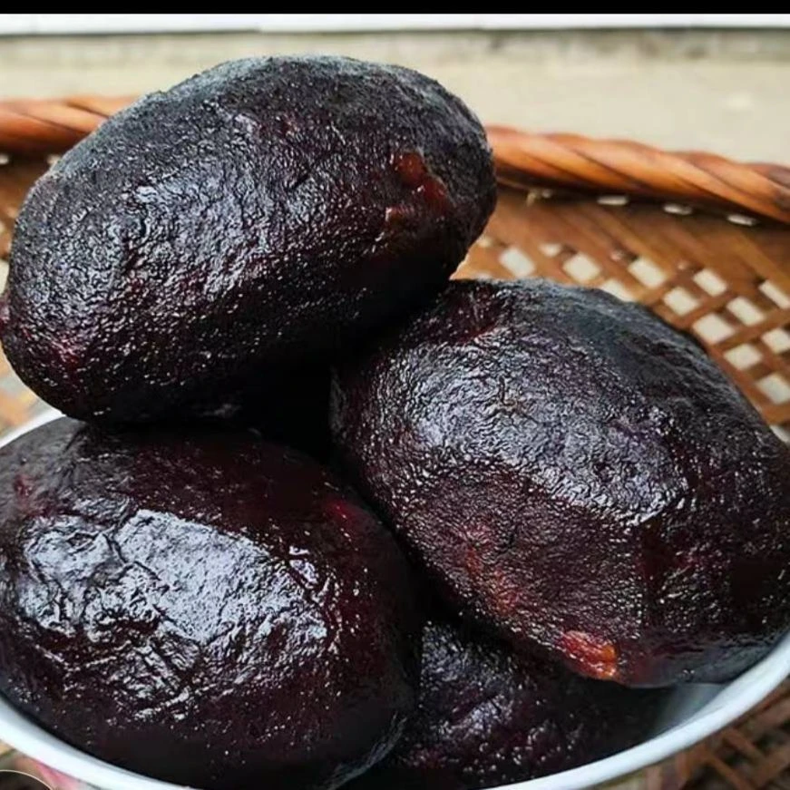 贵州特产贵州特产血豆腐农家柴火猪血丸子豆腐烟熏血粑正宗