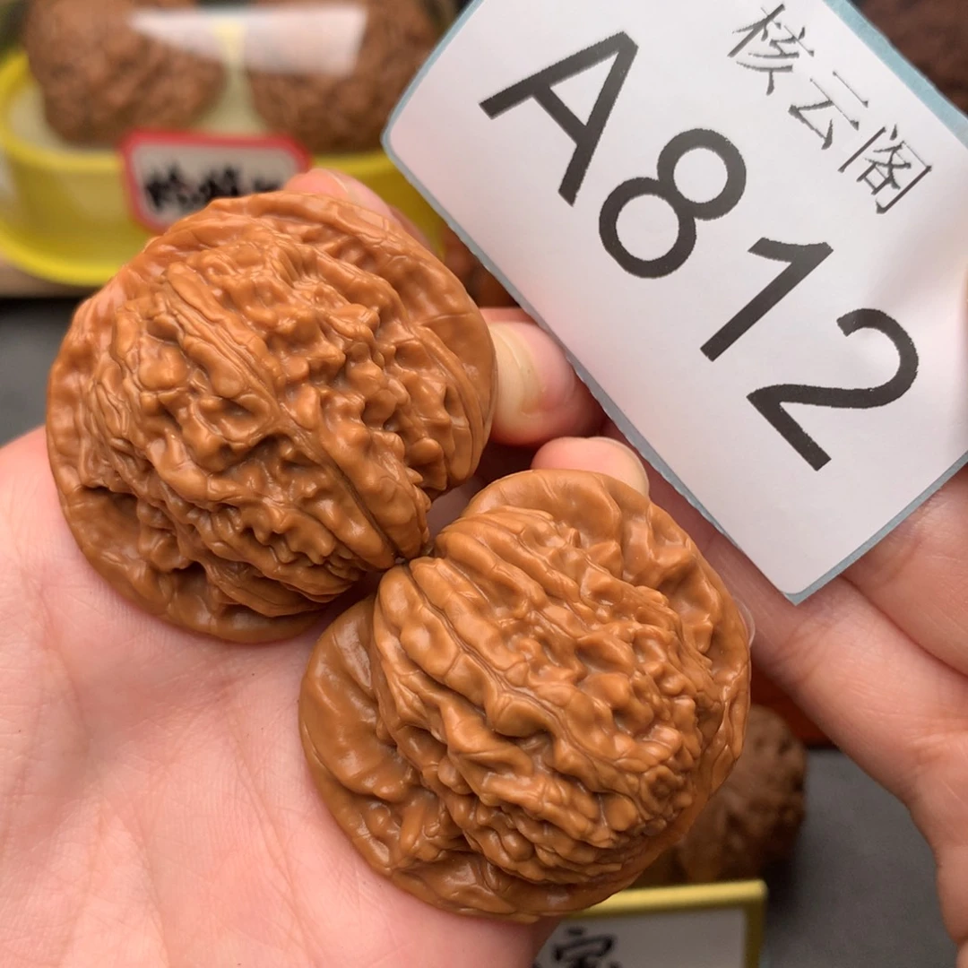 吊坠文玩核桃41全品四座楼