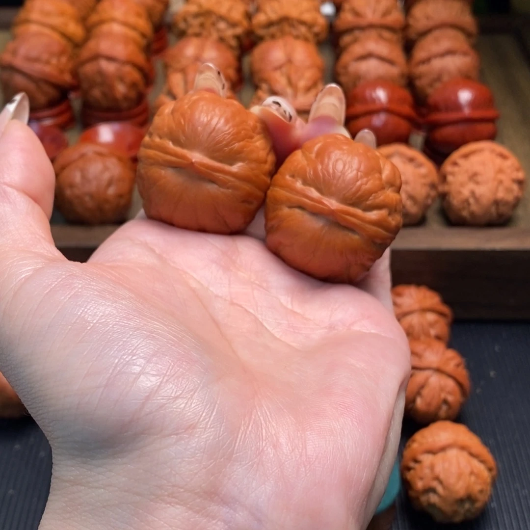 饺****把件文玩核桃水晶蛙