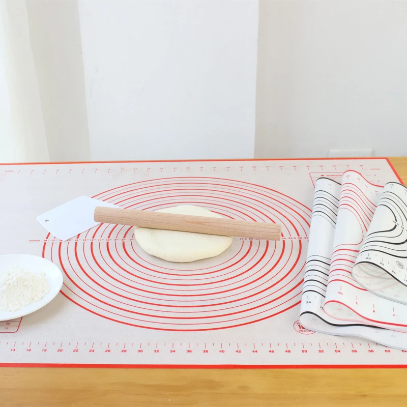 大号柔面垫铂金擀面硅胶垫耐高温烘焙工具和面板案板食品级