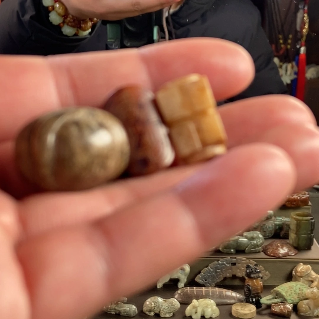 和田玉挂件未镶嵌天****4