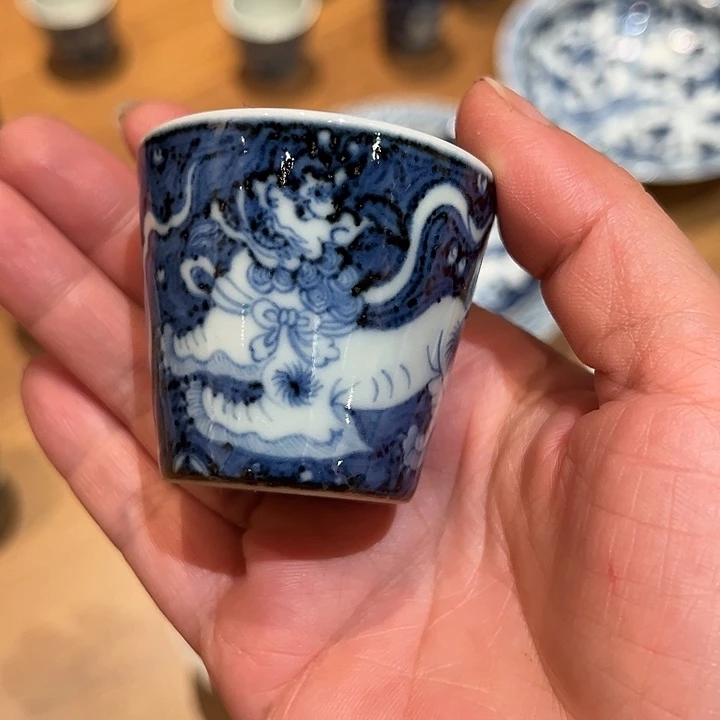 微瑕元青拙手仿元青花