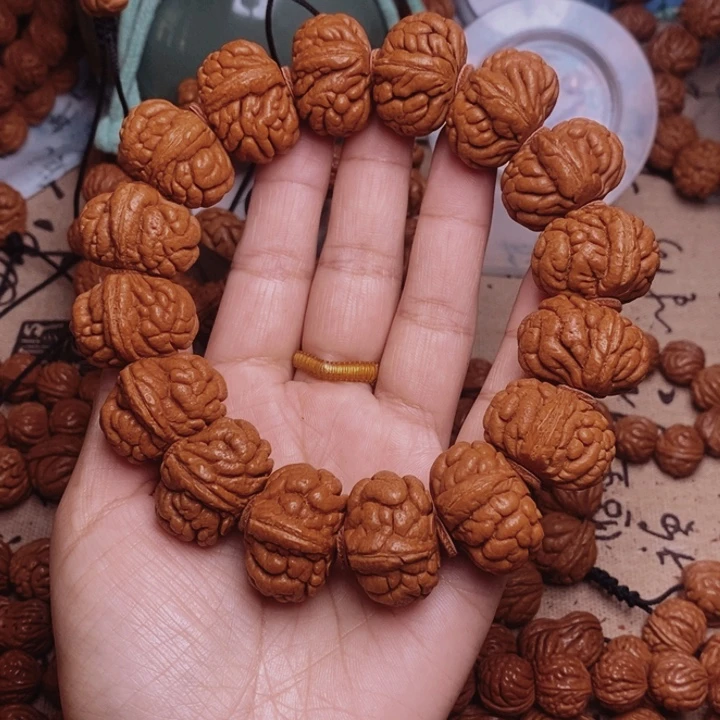 吊坠文玩核桃龙纹桃核