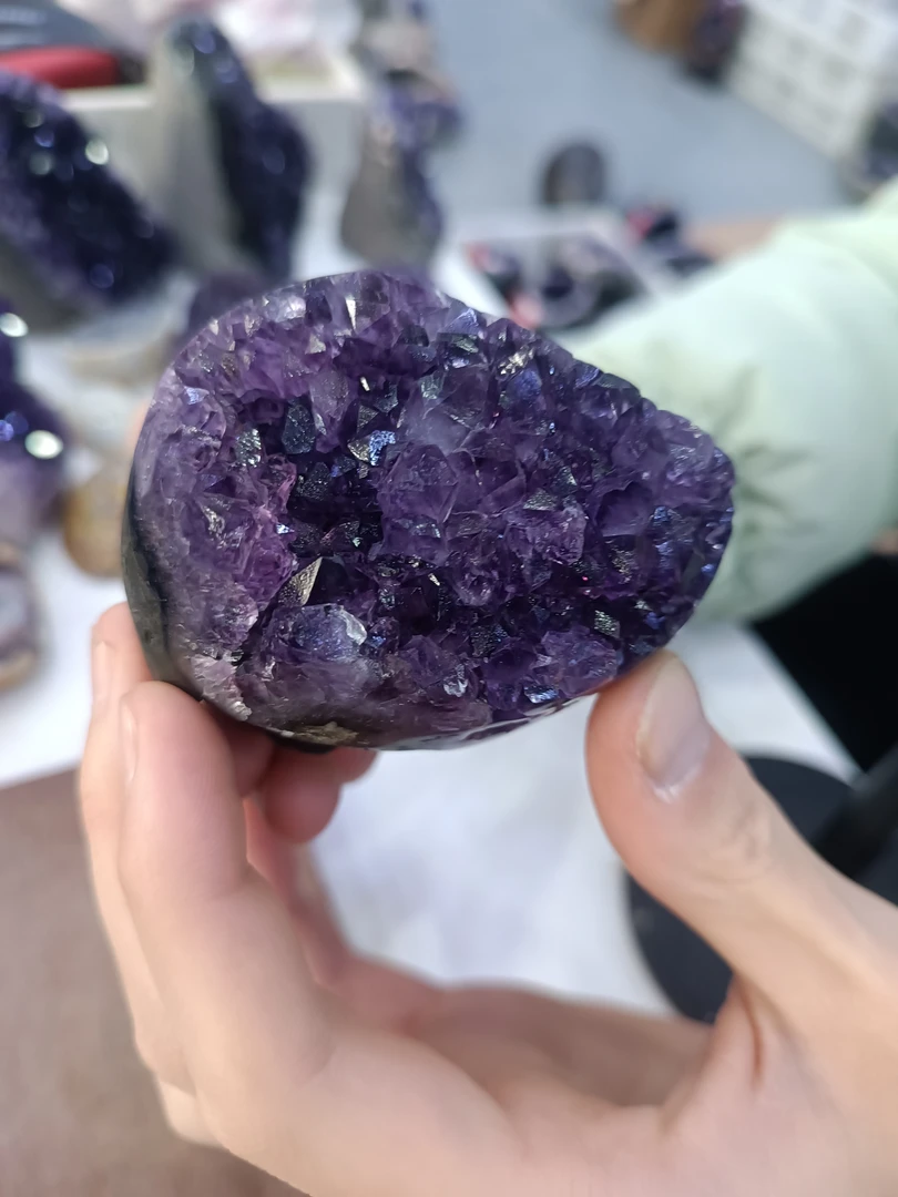 巴西乌拉圭紫水晶摆件