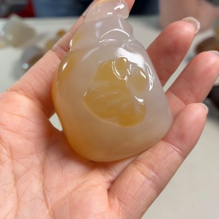 玛瑙/玉髓未镶嵌吊坠(不含链)