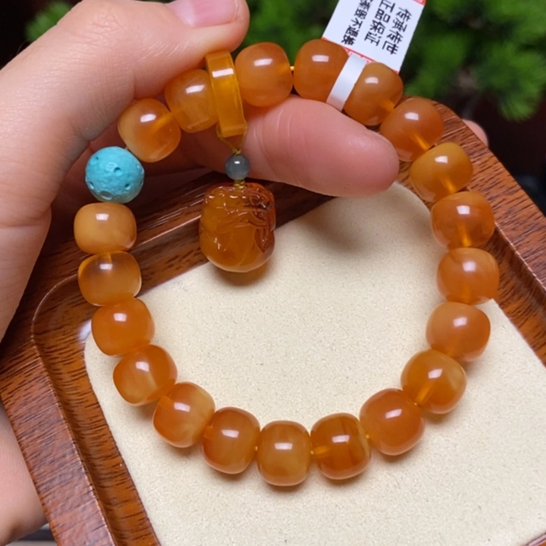 【闪购商品】手链蜜蜡未镶嵌手串