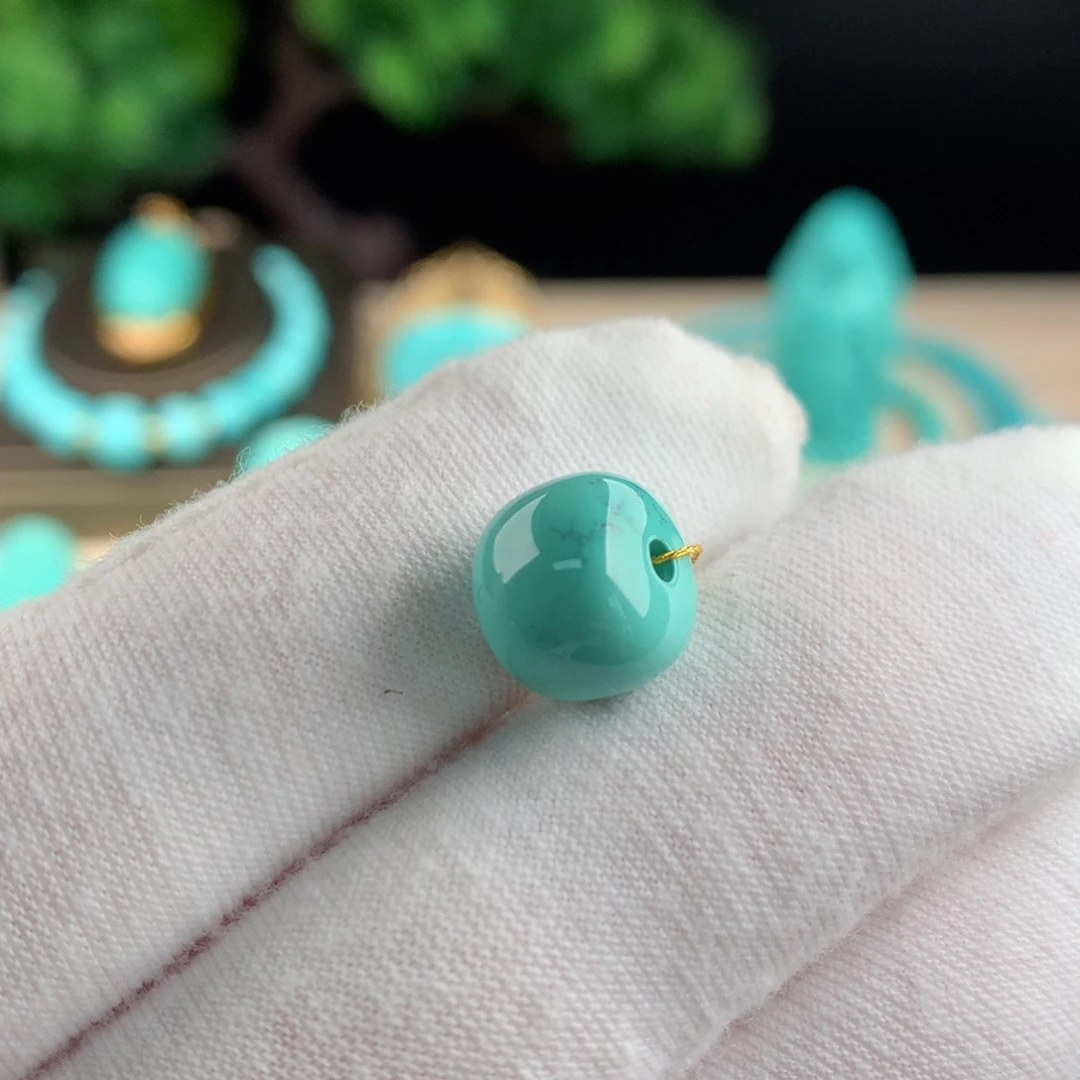 【闪购商品】绿松石配珠卡10.5未镶嵌