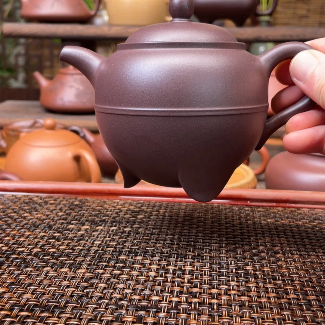 正***3茶壶紫砂宜兴原矿紫砂手制300
