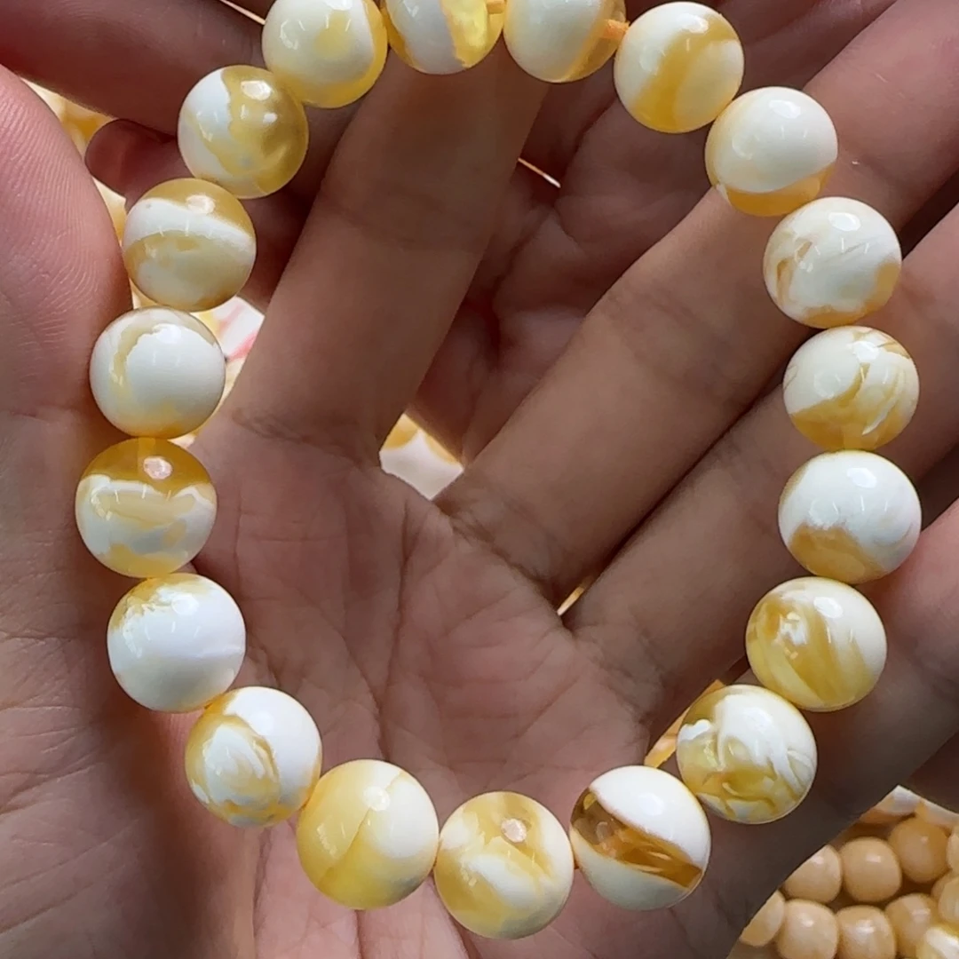 未镶嵌琥珀手链蜜蜡手串