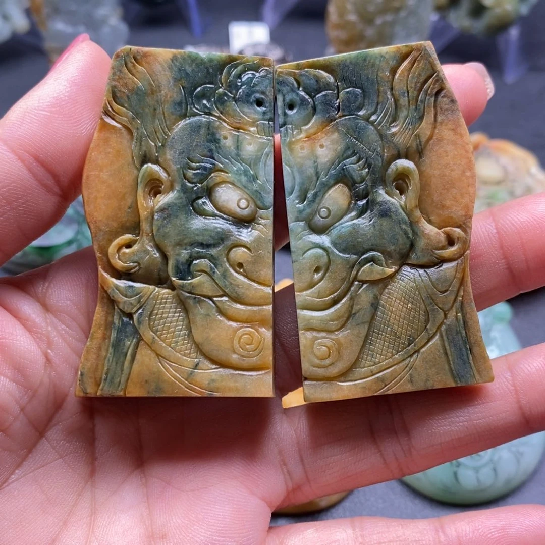 定制翡翠未镶嵌大黑k