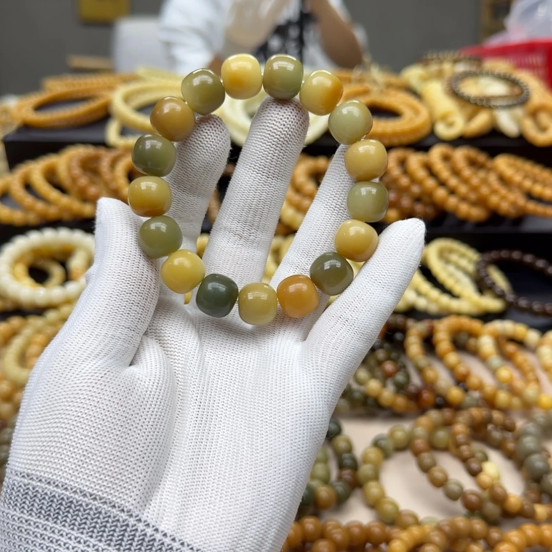 手串菩提根/象牙果13.14 5年 鬼工