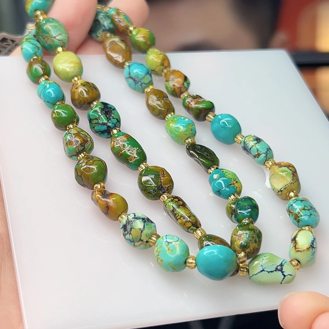 未镶嵌绿松石珠宝奇石