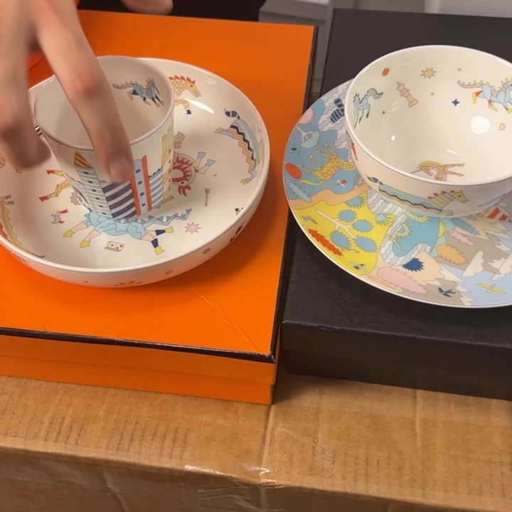 玻璃欧美陶瓷餐具摆件