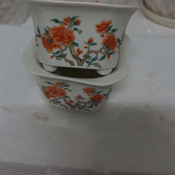 摆件陶瓷多肉花盆