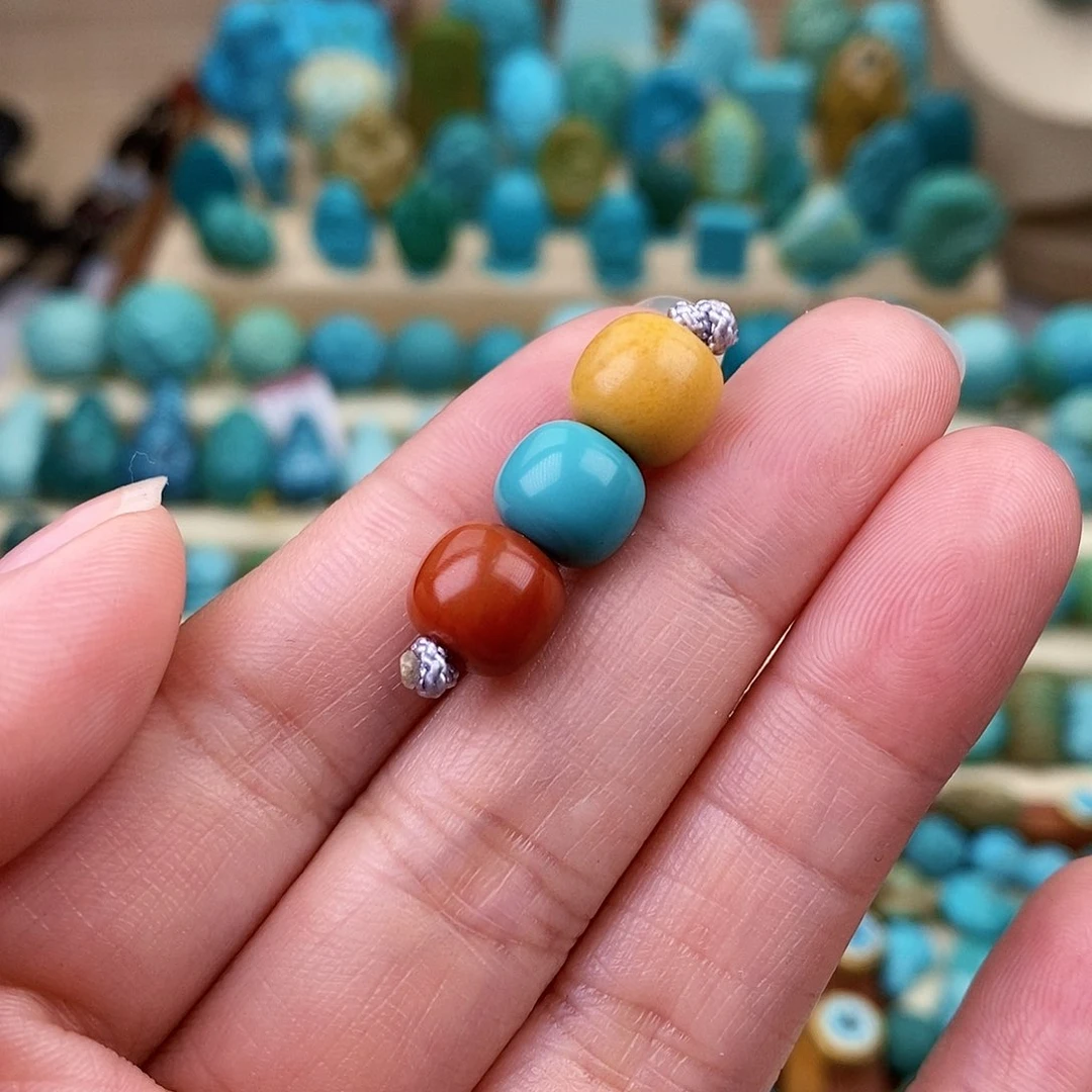 绿松石珠宝奇石未镶嵌