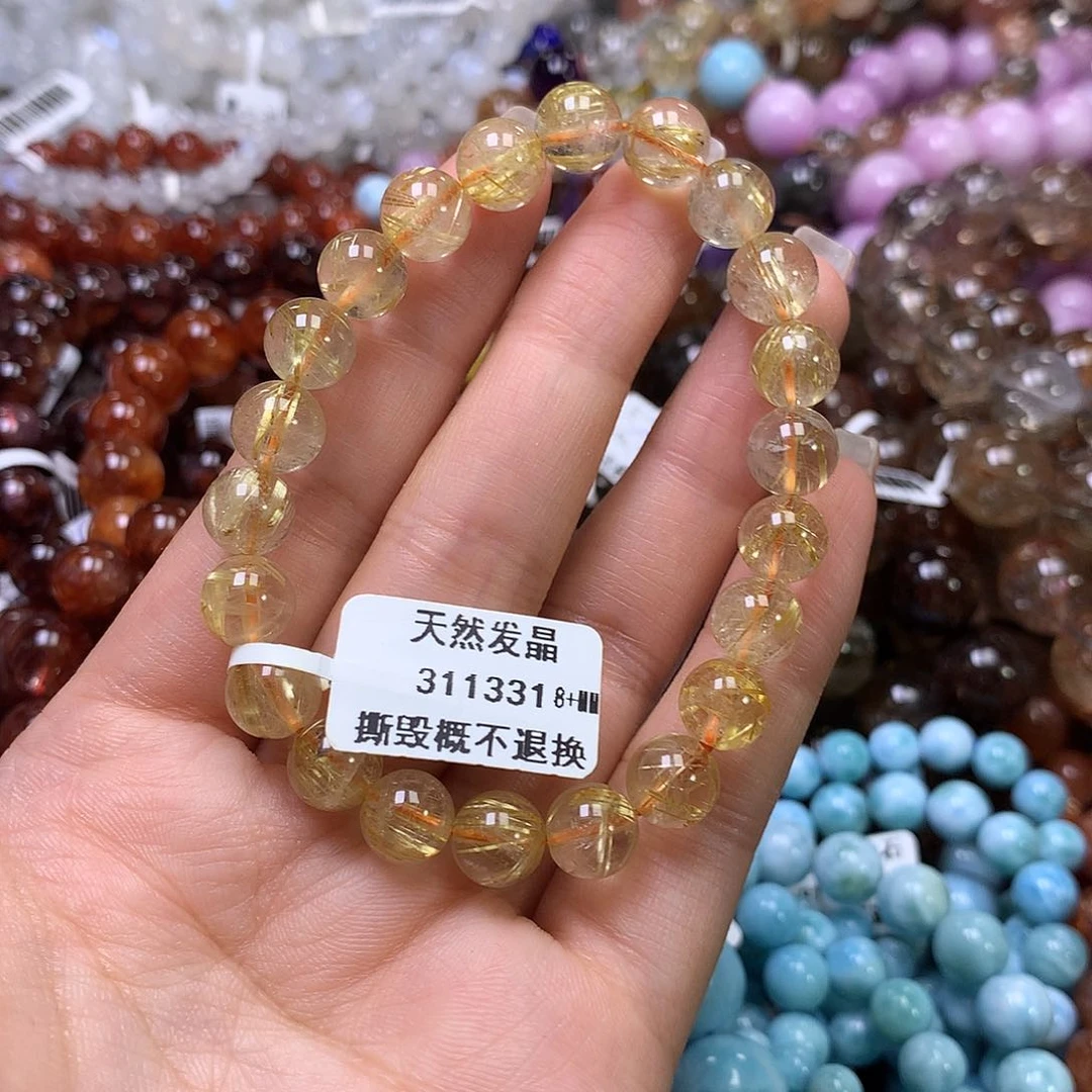 水晶手链未镶嵌，