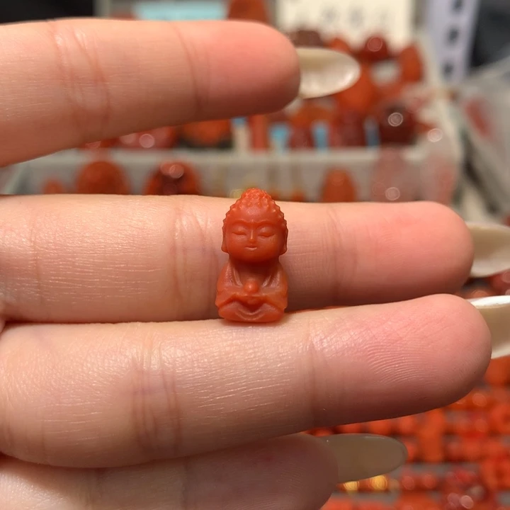 【闪购商品】未镶嵌佛宝宝8+南红玛瑙