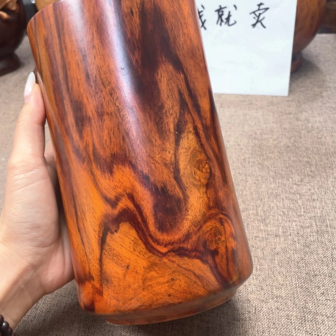 黄花梨/降香黄檀笔筒新料