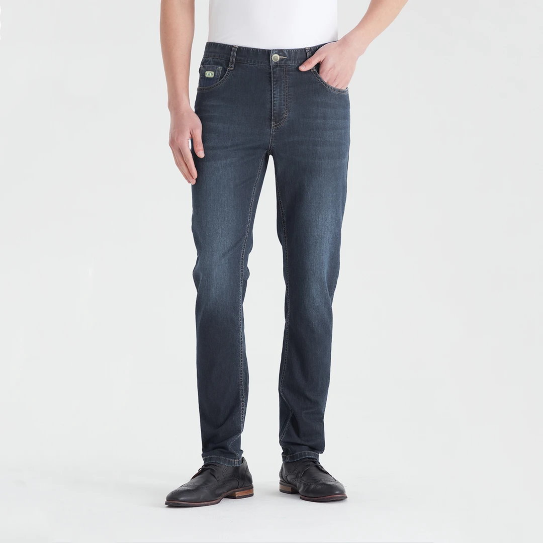 【NZ003】男士春夏舒适时尚直筒休闲牛仔裤潮流弹力韩版商务休闲裤