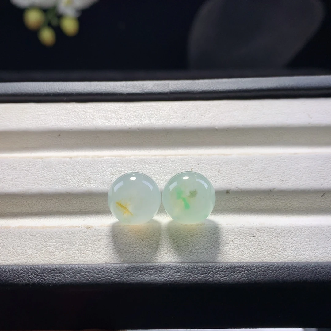 翡翠未镶嵌手串卡12特色珠