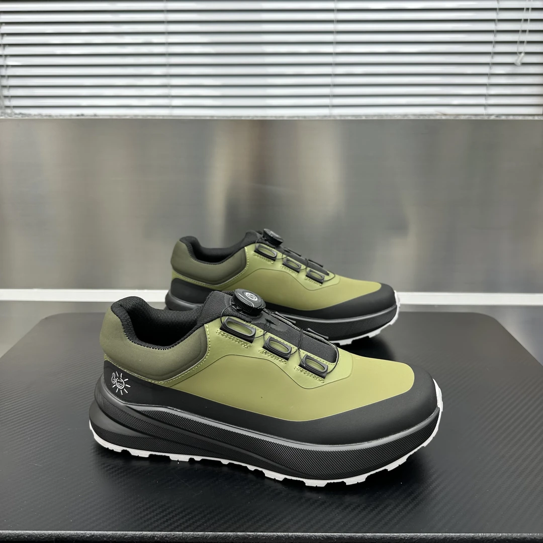 男士2025新款户外鞋透气轻便徒步鞋时尚百搭男款潮鞋休闲高档男鞋