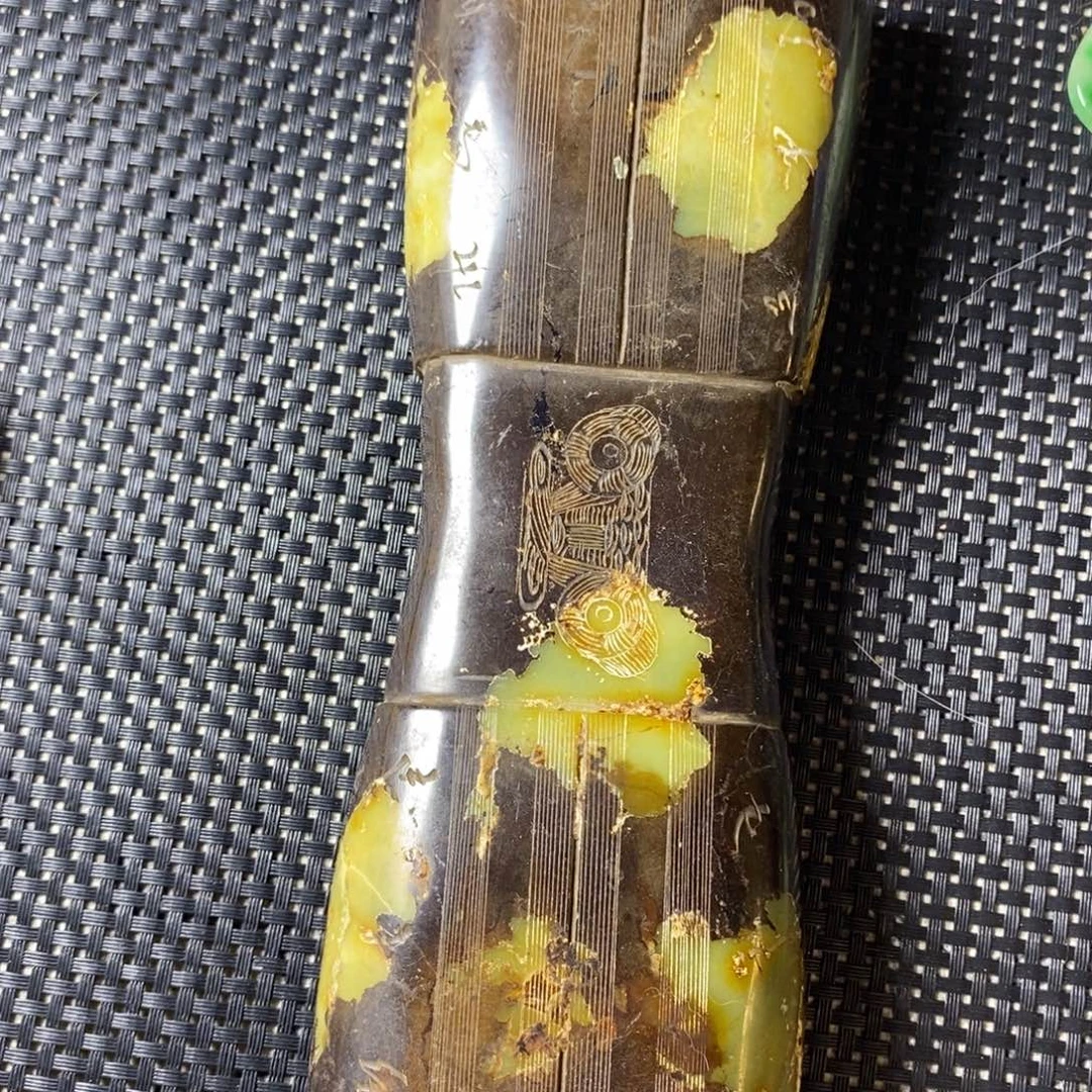 白玉菩提吊坠摆件