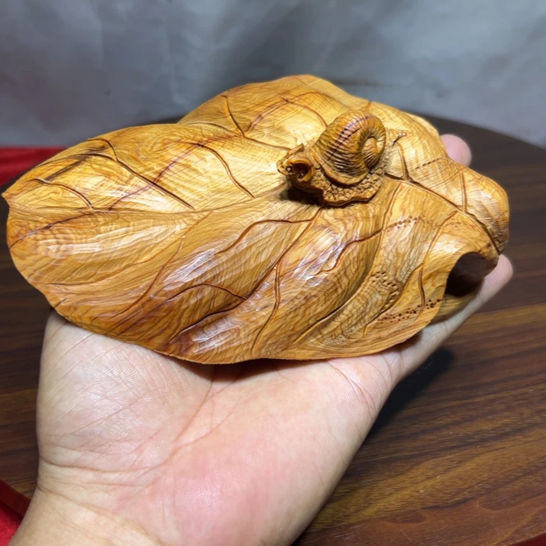 土***社柏木（崖柏）崖柏手工雕刻安居乐业