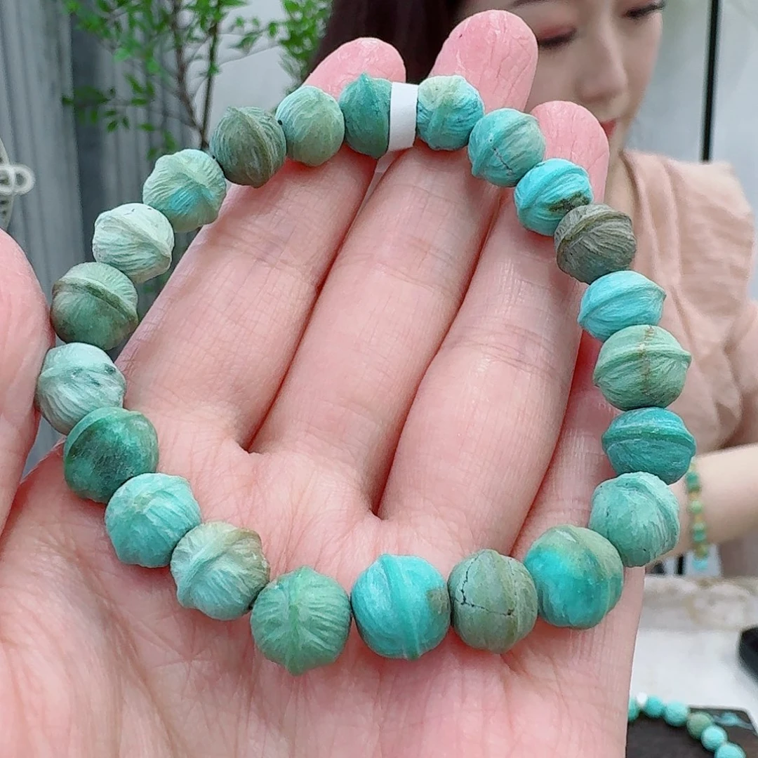 未镶嵌绿松石珠宝奇石