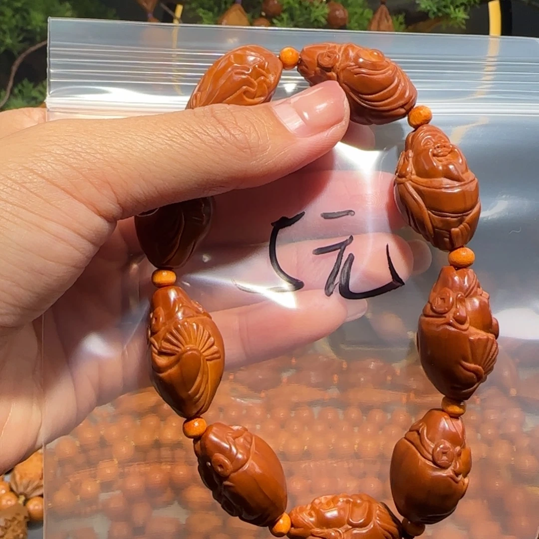 爱***起橄榄核手串/手链福利待遇
