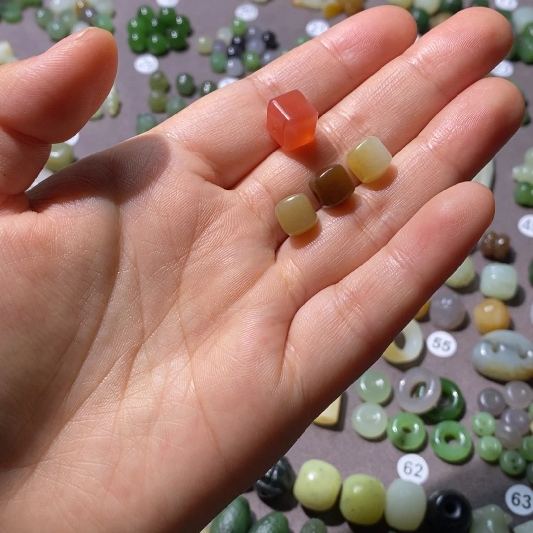 和田玉（糖玉）未镶嵌车挂