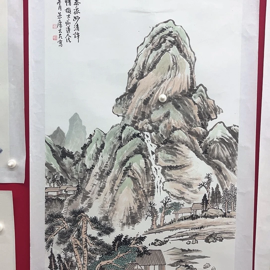 国画绘画作品多次参加全国及