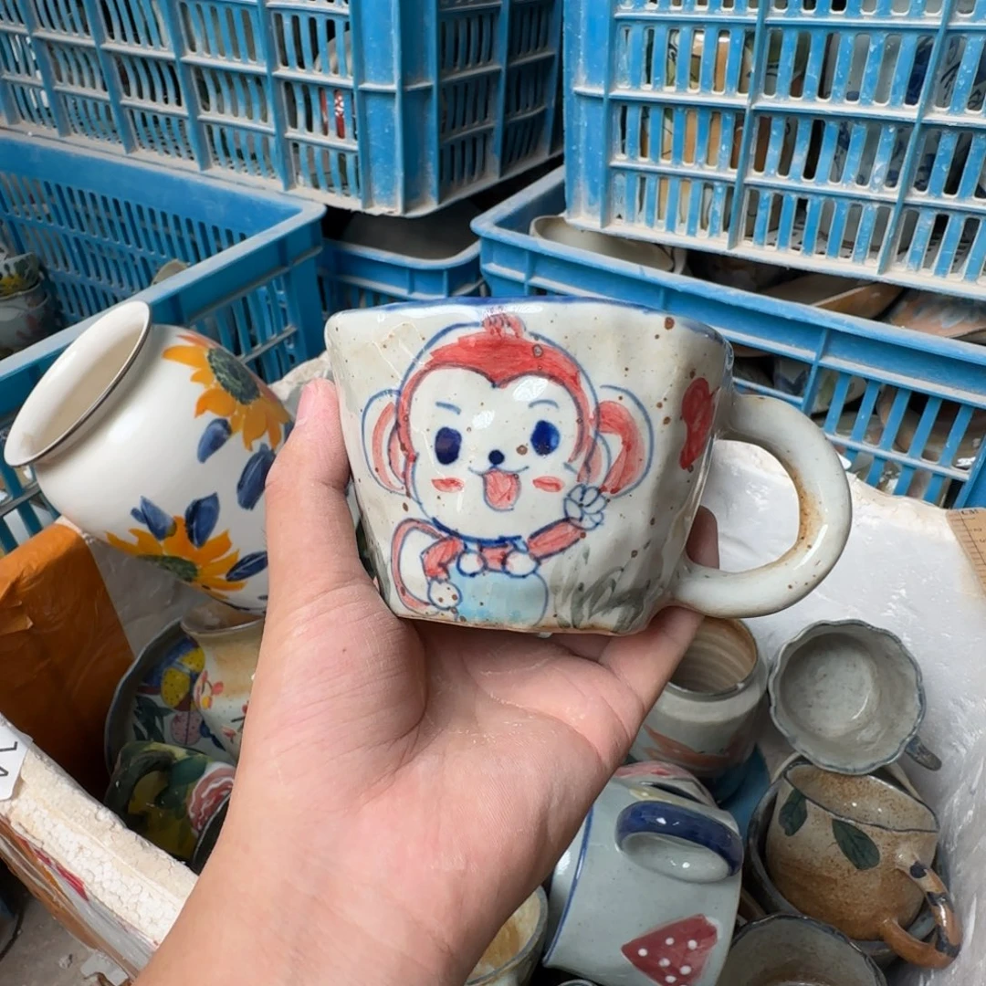 景德镇釉下彩陶瓷瑕疵慎拍299