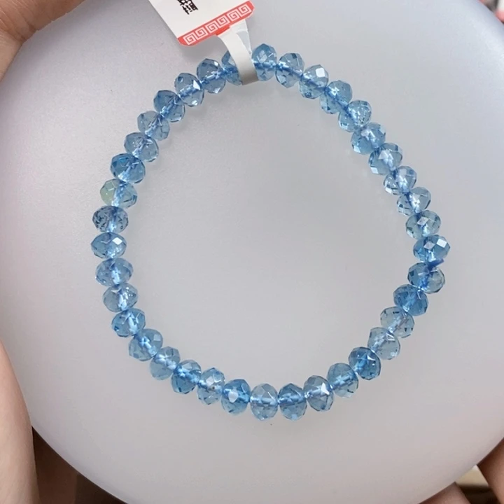 未镶嵌托帕石手串L004 6.8➕