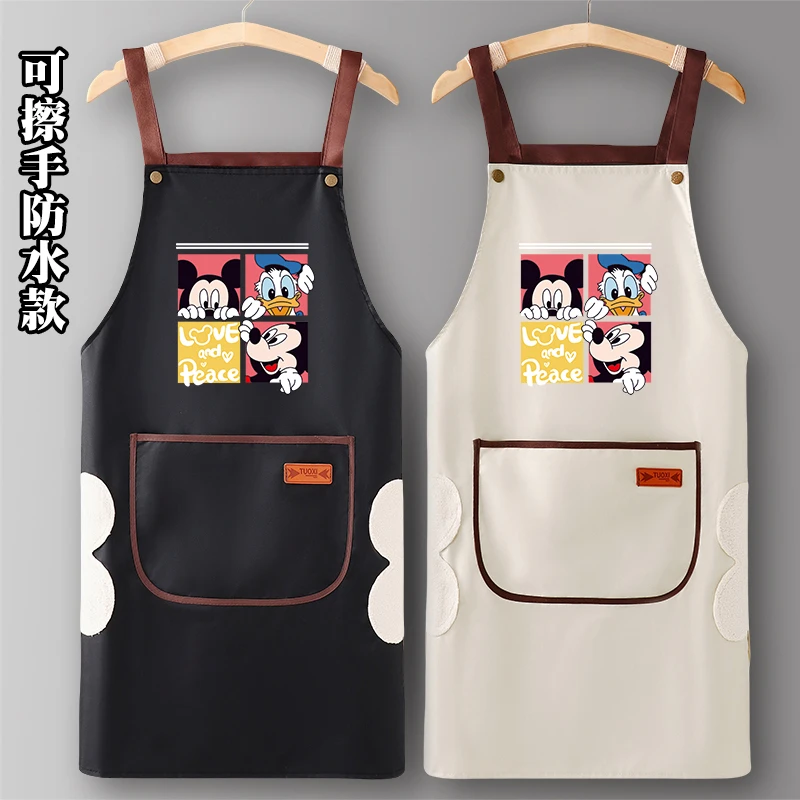 女围裙厨房家用2025新款防水防油做饭打扫卫生上TPU围裙防水防油