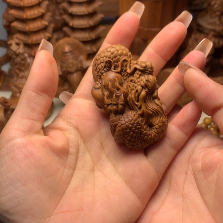 檀香木其他老山檀香手把件