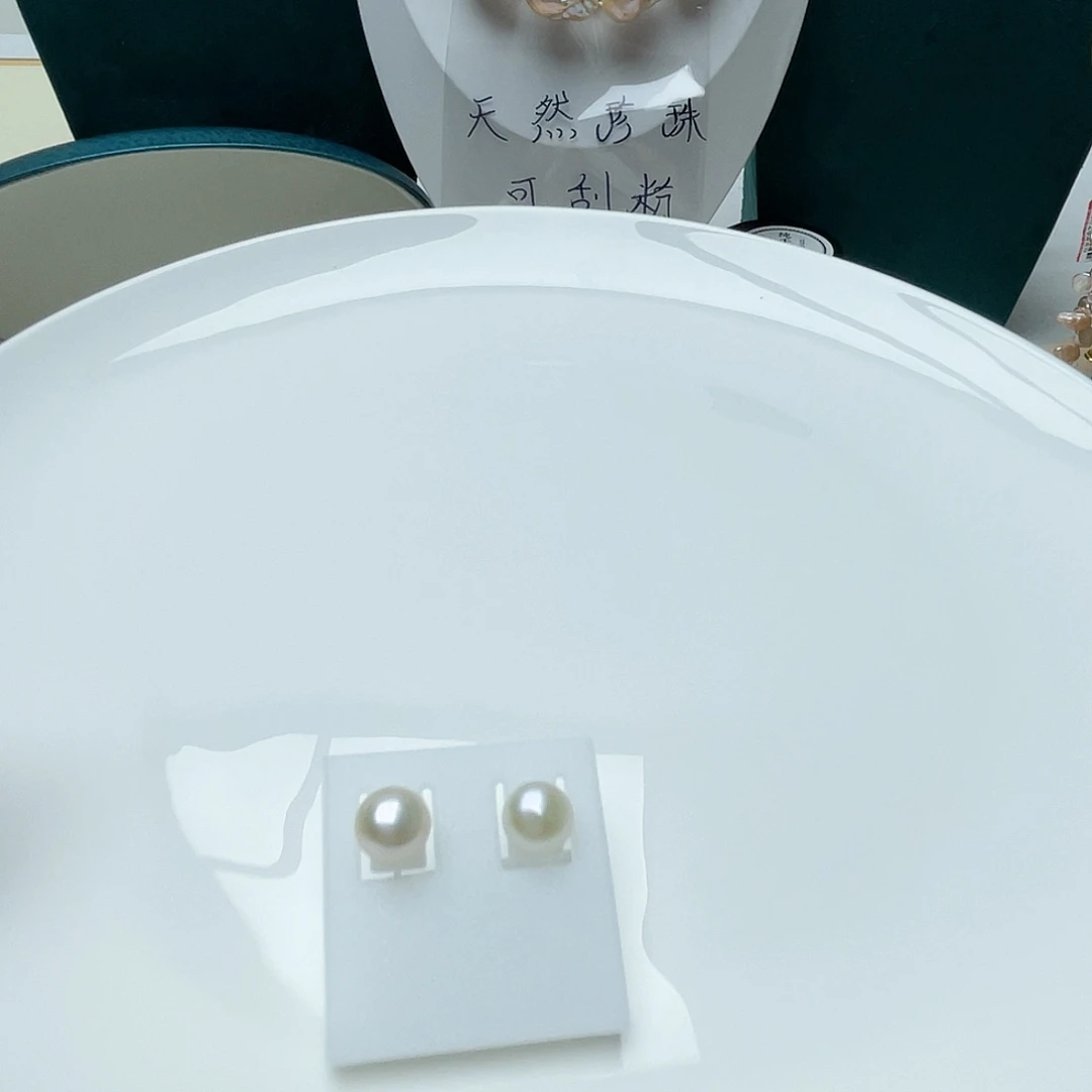 未镶嵌淡水珍珠耳饰