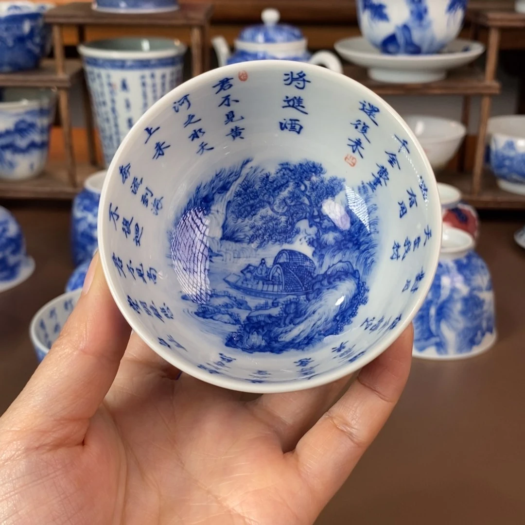 景德镇陶瓷手工手绘