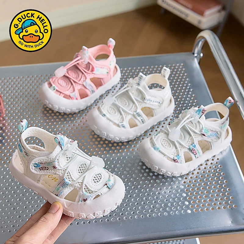 2025新款儿童包软底沙滩鞋男孩女童宝宝幼儿学步鞋儿童运动凉鞋