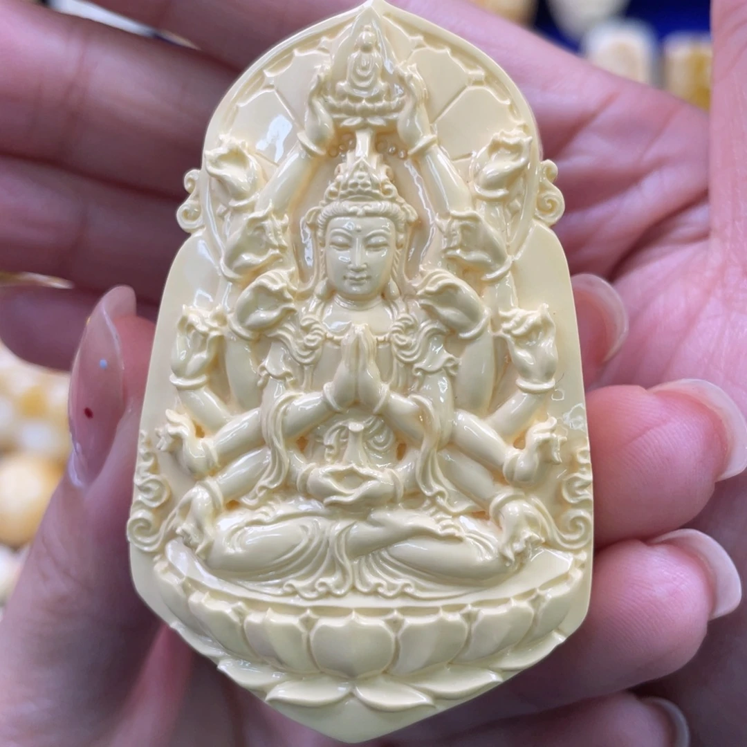 蜜蜡未镶嵌裸石琥珀蜜蜡雕刻件