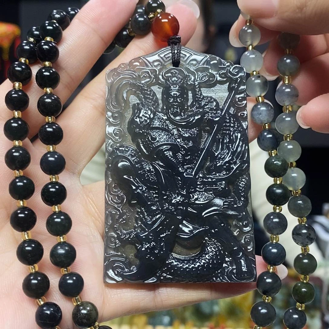 未镶嵌岫玉挂件吊坠