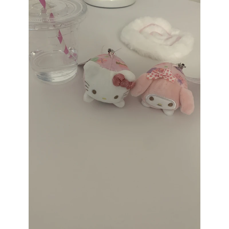 原单hellokitty＆mymelody手机链挂件