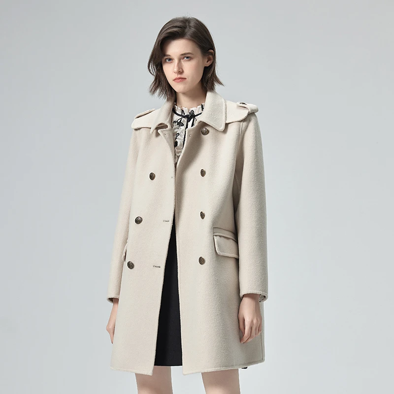 【艾美甄选】MOFAN毛呢外套女MAS382336