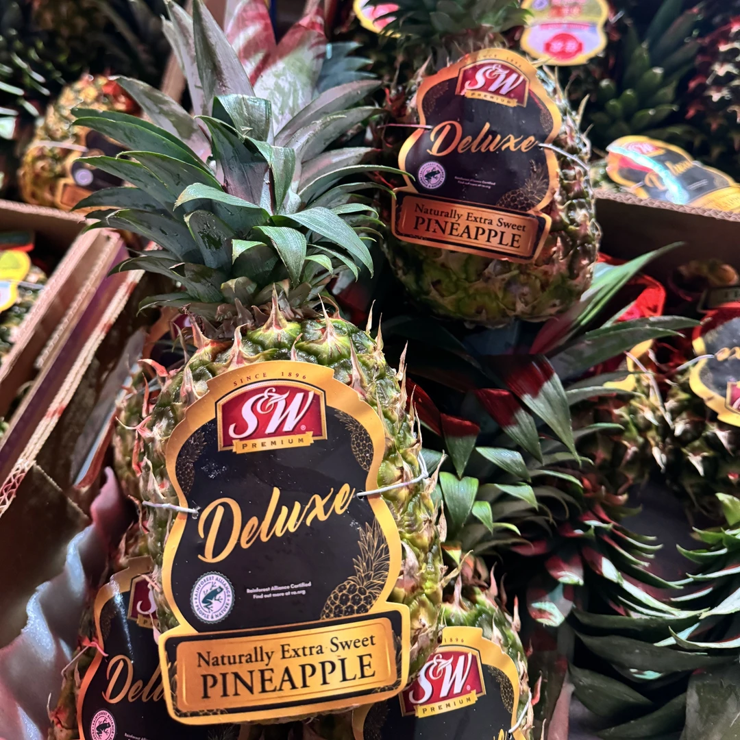 【坏果包赔】SW黄金凤梨2粒5.5-6.5斤鲜甜味美 香味浓郁